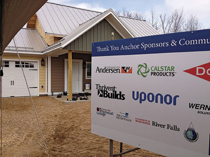 Contractormag Com Sites Contractormag com Files Uploads 2013 04 Uponor Habitat Eco Village Sign 0