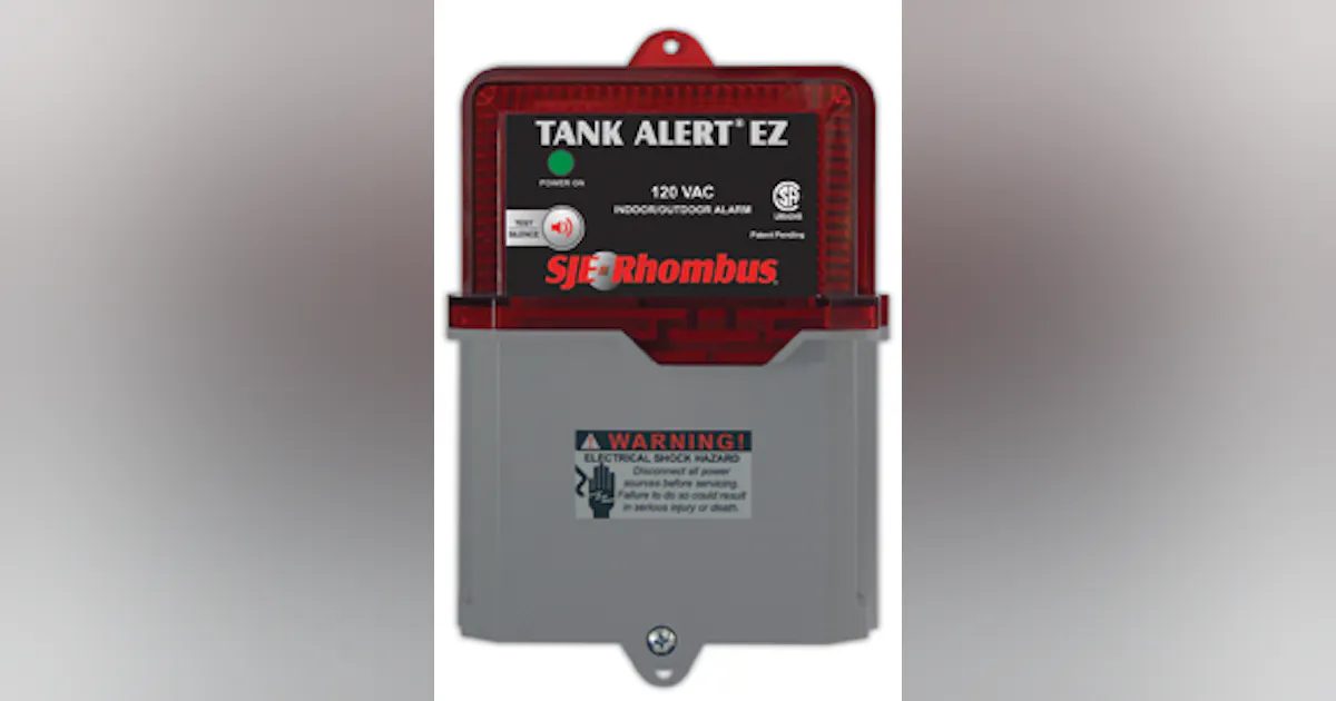 Tank Alert System TANK ALERT EZ INDOOR/OUTDOOR ALARM SYSTEM | Contractor Magazine