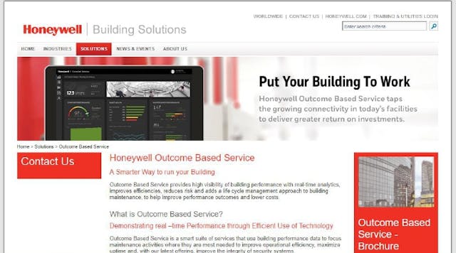 Contractormag 10322 Link Honeywell Outcome Based Service