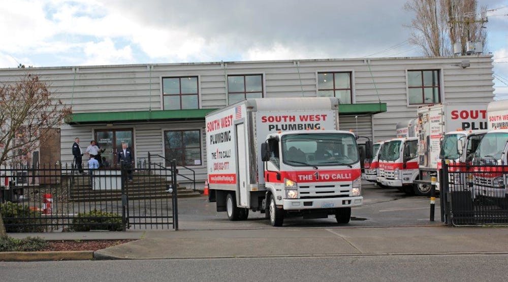 The firm&apos;s 50 trucks service an area in a 50-mile radius around Seattle.