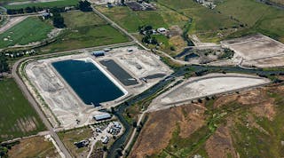 The Dixie Drain Phosphorus Removal Facility is the first of its kind in the U.S., treating 130 million gallons of water daily.