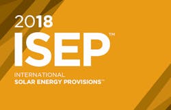 2018 International Solar Energy Provisions 2018 International Solar Energy Provisions