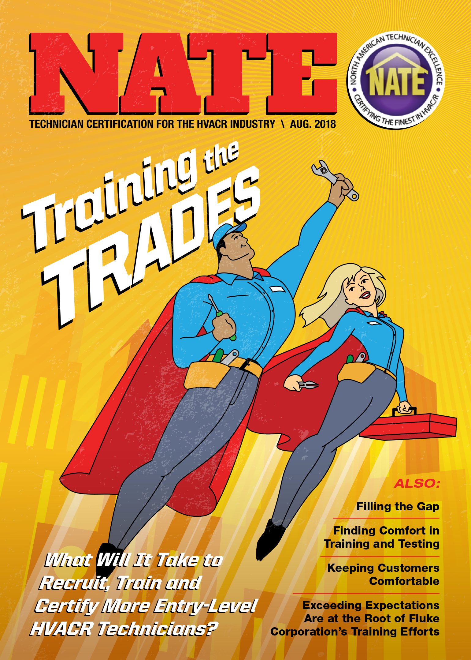 NATE August 2018 Cover