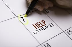 help others calendar note help others calendar note