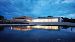 When choosing the site the project team considered groundwater flows wetlands and orientation to take advantage of natural light When choosing the site the project team considered groundwater flows wetlands and orientation to take advantage of natural light