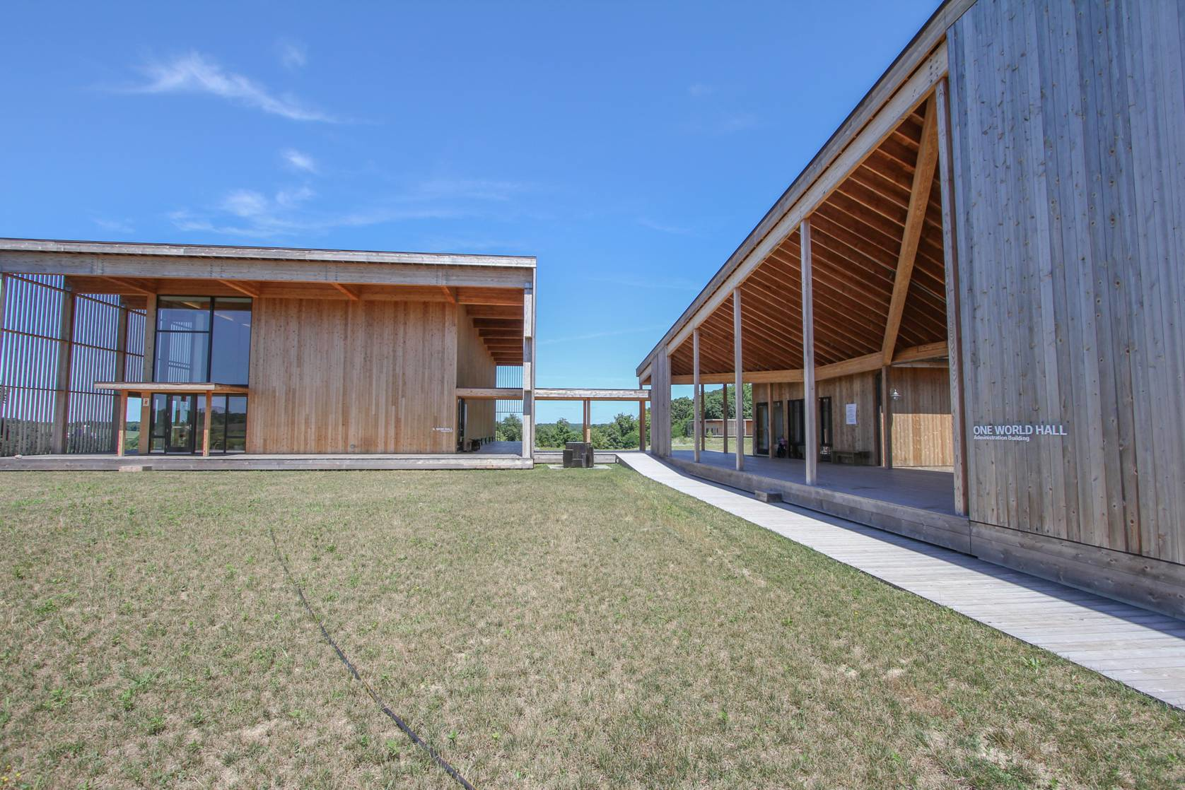 The Won Dharma Retreat Center project consisted of an innovative radiant system in two buildings the administration and meditation buildings