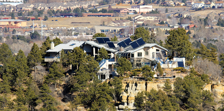 The home is increasingly being used for seminars events and fundraisers to raise awareness of energy conservation technologies