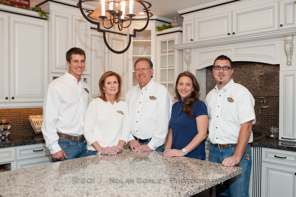 The Milton Frank family