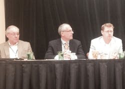 Technology experts Jim Wenninger left to right Steve Metzman and Ben Robbins advised contractors to plan mobile deployments carefully Technology experts Jim Wenninger left to right Steve Metzman and Ben Robbins advised contractors to plan mobile deployments carefully