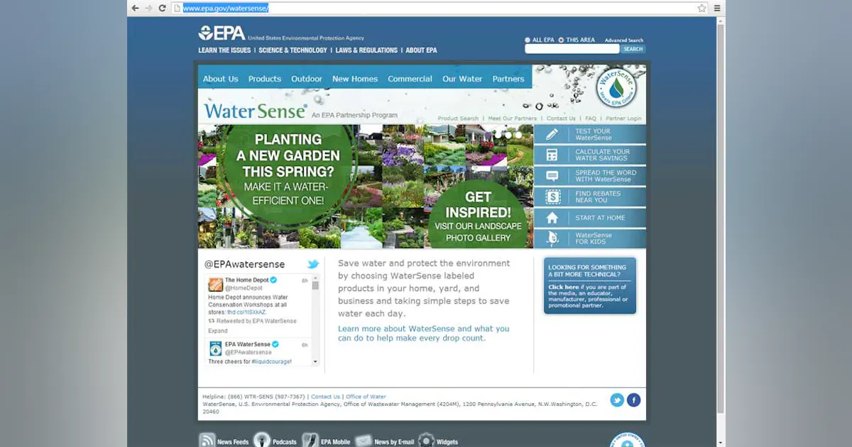 Watersense Program PMI supports Senate legislation authorizing WaterSense program | Contractor