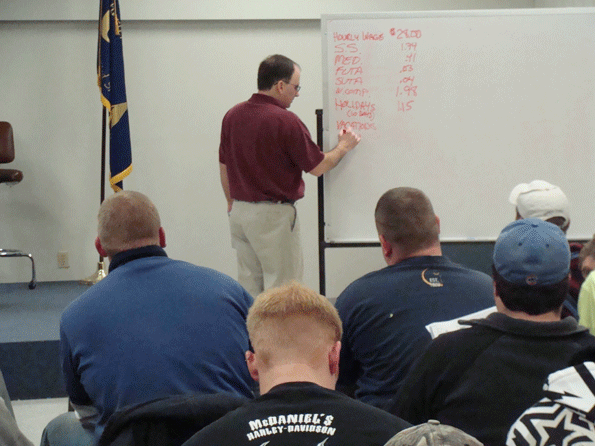 Mike Bohinc has taught principles of small business accounting to a lot of contractors