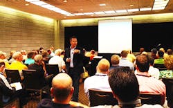 Kenny Chapman speaks at Comfortech 2014 Kenny Chapman speaks at Comfortech 2014