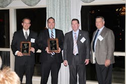 Pictured from left to right are Ameren Missouri Engineer Rob Betz Haberberger Project Manager Steve Haberberger Jr John O39Mara Business Manager Plumbersrsquo amp Pipefitterrsquos Local Union No 562and Mike Hurley President Mechanical Contractors Association of Eastern Missouri Pictured from left to right are Ameren Missouri Engineer Rob Betz Haberberger Project Manager Steve Haberberger Jr John O39Mara Business Manager Plumbersrsquo amp Pipefitterrsquos Local Union No 562and Mike Hurley President Mechanical Contractors Association of Eastern Missouri
