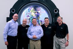 The GF Piping Systems39 39Tanked Team39 From left James Jackson Head of Business Unit Americas for GF Piping Systems Brett Raymer Acrylic Tank Manufacturing39s COO Brian LaBelle GF Piping System39s Director of Business Development Water Treatment amp Energy Wayde King Acrylic Tank Manufacturing39s CEOFounder and Tom Sixsmith GF Piping Systems39 Senior Technical Director The GF Piping Systems39 39Tanked Team39 From left James Jackson Head of Business Unit Americas for GF Piping Systems Brett Raymer Acrylic Tank Manufacturing39s COO Brian LaBelle GF Piping System39s Director of Business Development Water Treatment amp Energy Wayde King Acrylic Tank Manufacturing39s CEOFounder and Tom Sixsmith GF Piping Systems39 Senior Technical Director