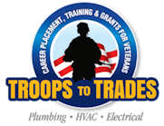 Troops to Trades will help veterans learn about careers in the trades, apply for all-expense-paid training grants and scholarships and connect with service industry businesses through the Business Network.