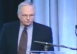 Plumbing engineer John Koeller speaks at a previous IETS Plumbing engineer John Koeller speaks at a previous IETS