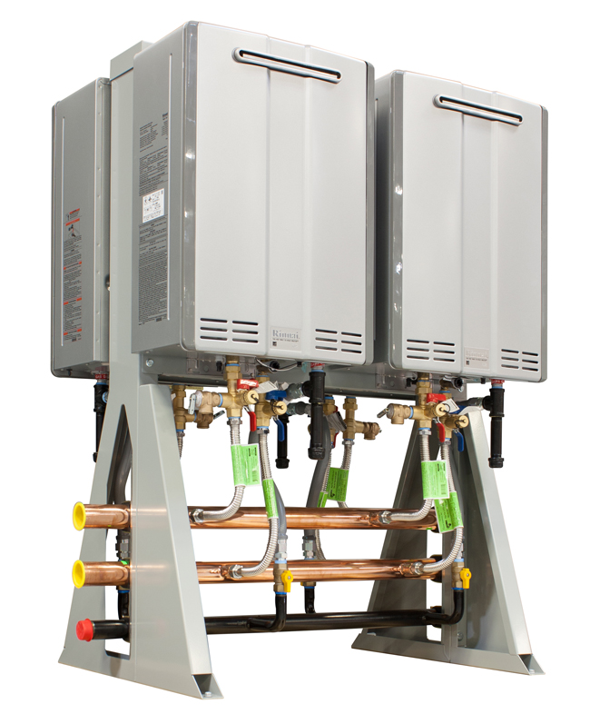 TRS makes multiunit condensing tankless water installations easier