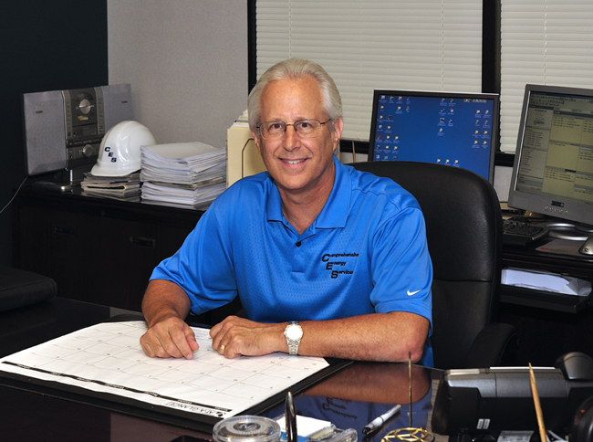 Todd S Morgan PE cofounder and president of Comprehensive Energy Services