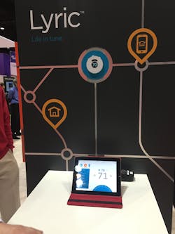 Smart controlsthermostats were notable more prominant at this years AHR Expo Smart controlsthermostats were notable more prominant at this years AHR Expo