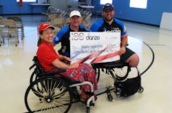 LR Corbin Ensign VAMAC vice presidentowner Michael Werner CEO and president of GerberDanze and Sgt Michael J Frazier USMC Ret LR Corbin Ensign VAMAC vice presidentowner Michael Werner CEO and president of GerberDanze and Sgt Michael J Frazier USMC Ret