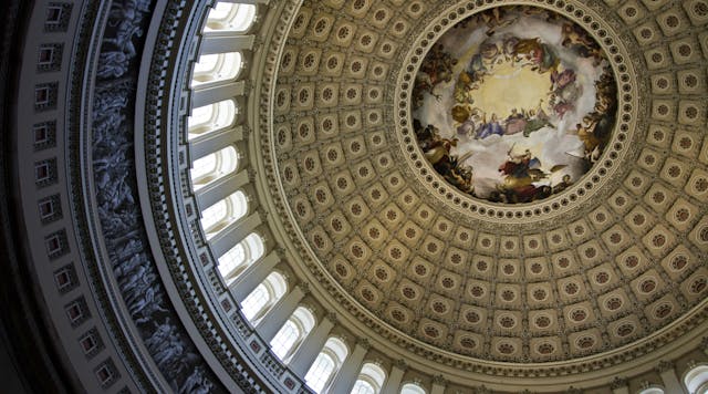 Interior of the Capitol Dome.