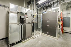 ClimateMaster systems efficiently heat and cool more than 80000 sq ft of space ClimateMaster systems efficiently heat and cool more than 80000 sq ft of space