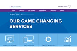 The Blue Corona homepage The Blue Corona homepage