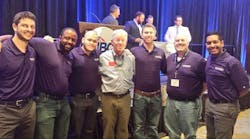 Montgomery College Construction Management team who won 2nd place in the category of Estimating at ABC&apos;s Construction Management Competition.