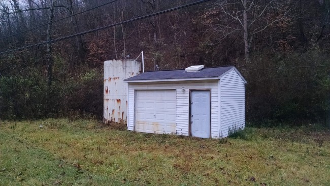 The Boone County pump house