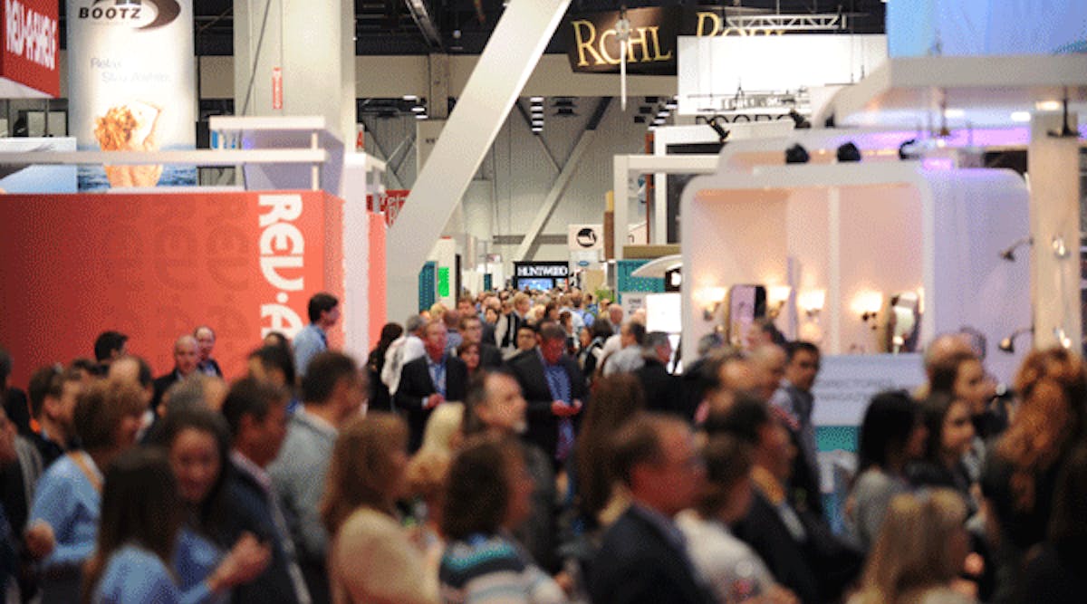 The crowds filled the aisles at the combined IBS/KBIS show.