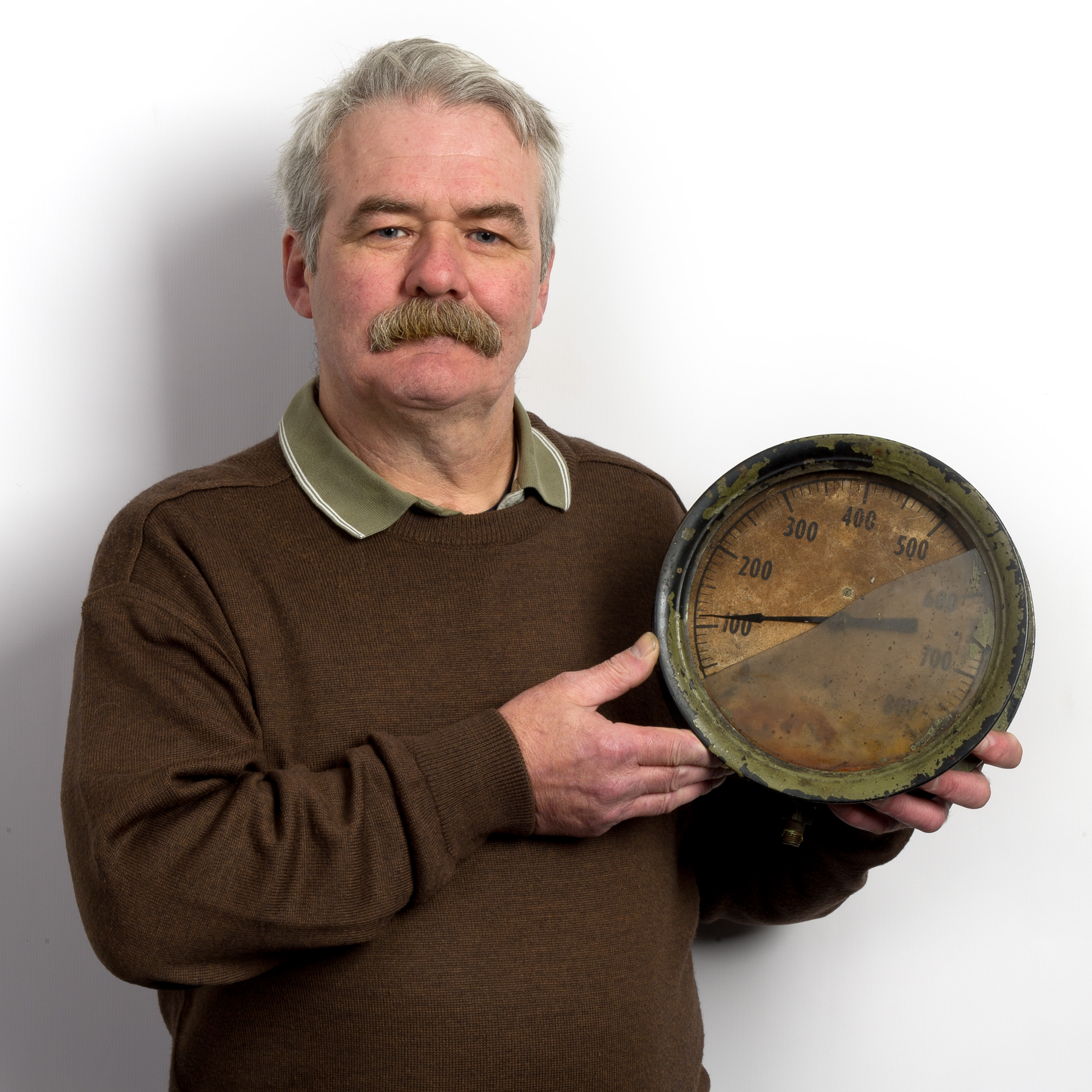 Brian Purcell and the gauge that is coming up for auction