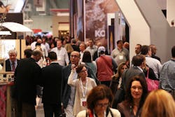 Attendees walk the floor at KBIS 2015 Attendees walk the floor at KBIS 2015