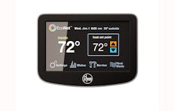 The EcoNet control pad The EcoNet control pad