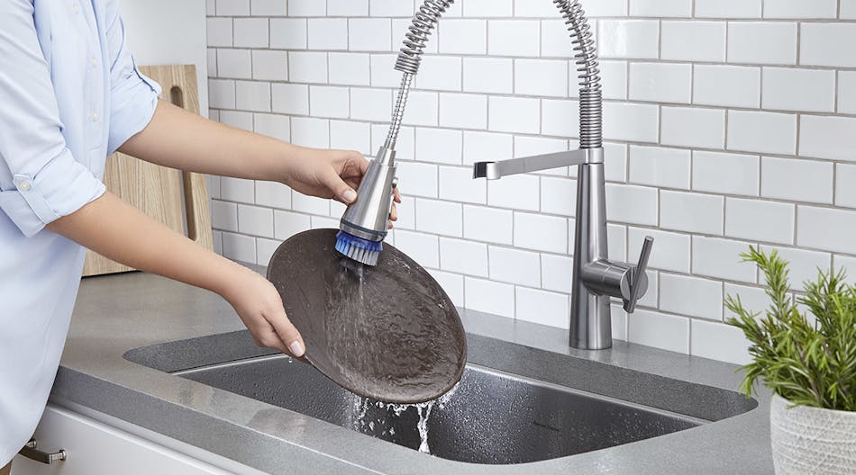 The Edgewater kitchen faucet.