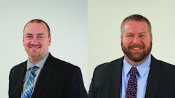 Jamie Robinson left and Steffan Busch Jamie Robinson left and Steffan Busch