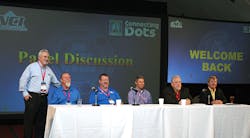 NCI CEO Dominick Guarino led a fivemember contractor panel that talked about implementing home performance contracting in their companies NCI CEO Dominick Guarino led a fivemember contractor panel that talked about implementing home performance contracting in their companies