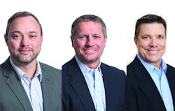 Left to right Shaun Thomas Mark Ritz and Bobby Seals Left to right Shaun Thomas Mark Ritz and Bobby Seals