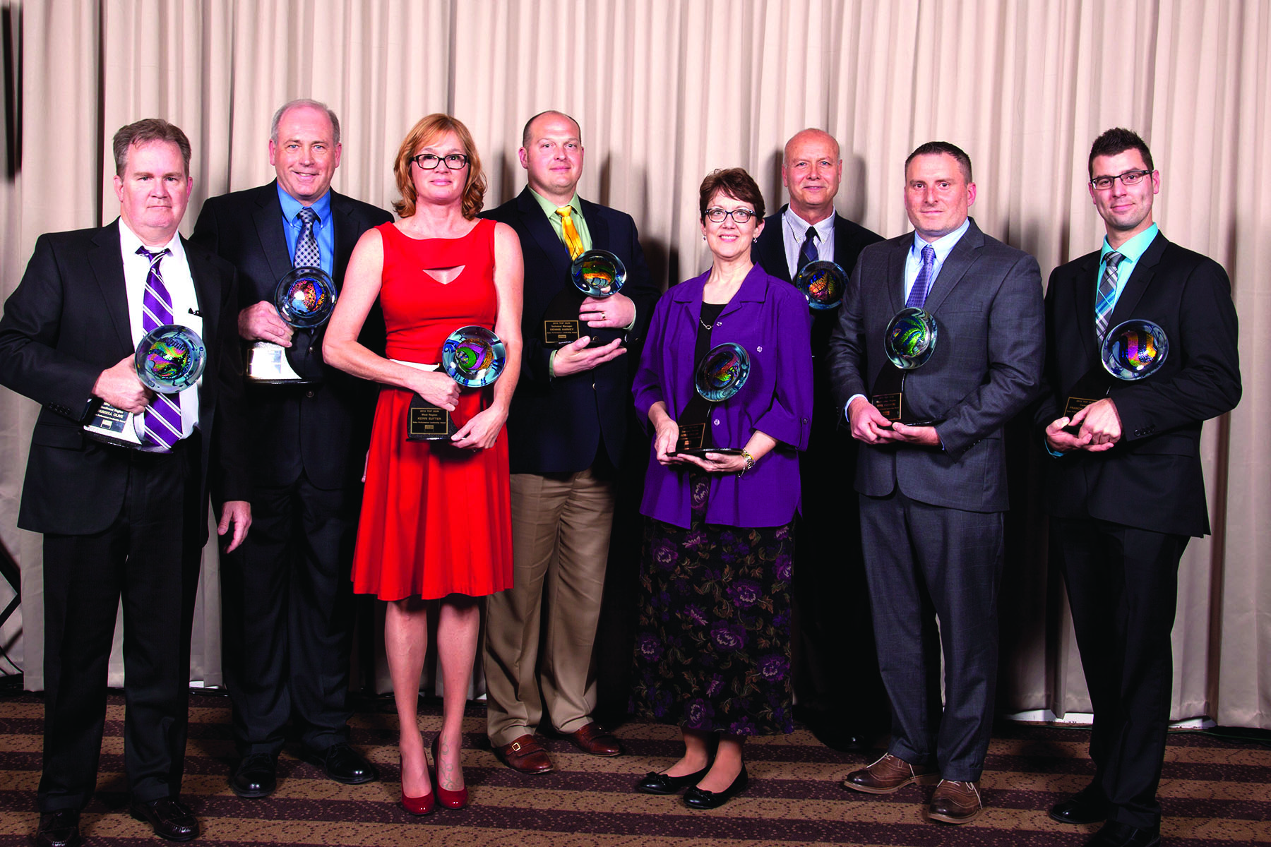 The 2016 Top Gun Award winners