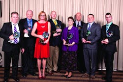 The 2016 Top Gun Award winners The 2016 Top Gun Award winners