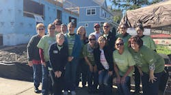 A woman-led team of 18 volunteers from Bradley Corp., assisted in building this year&rsquo;s Habitat for Humanity&apos;s Women Build house, by constructing the home&rsquo;s stairs and wall frames, installing dry wall, and raising garage walls.