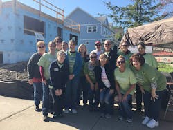 A womanled team of 18 volunteers from Bradley Corp assisted in building this yearrsquos Habitat for Humanity39s Women Build house by constructing the homersquos stairs and wall frames installing dry wall and raising garage walls A womanled team of 18 volunteers from Bradley Corp assisted in building this yearrsquos Habitat for Humanity39s Women Build house by constructing the homersquos stairs and wall frames installing dry wall and raising garage walls