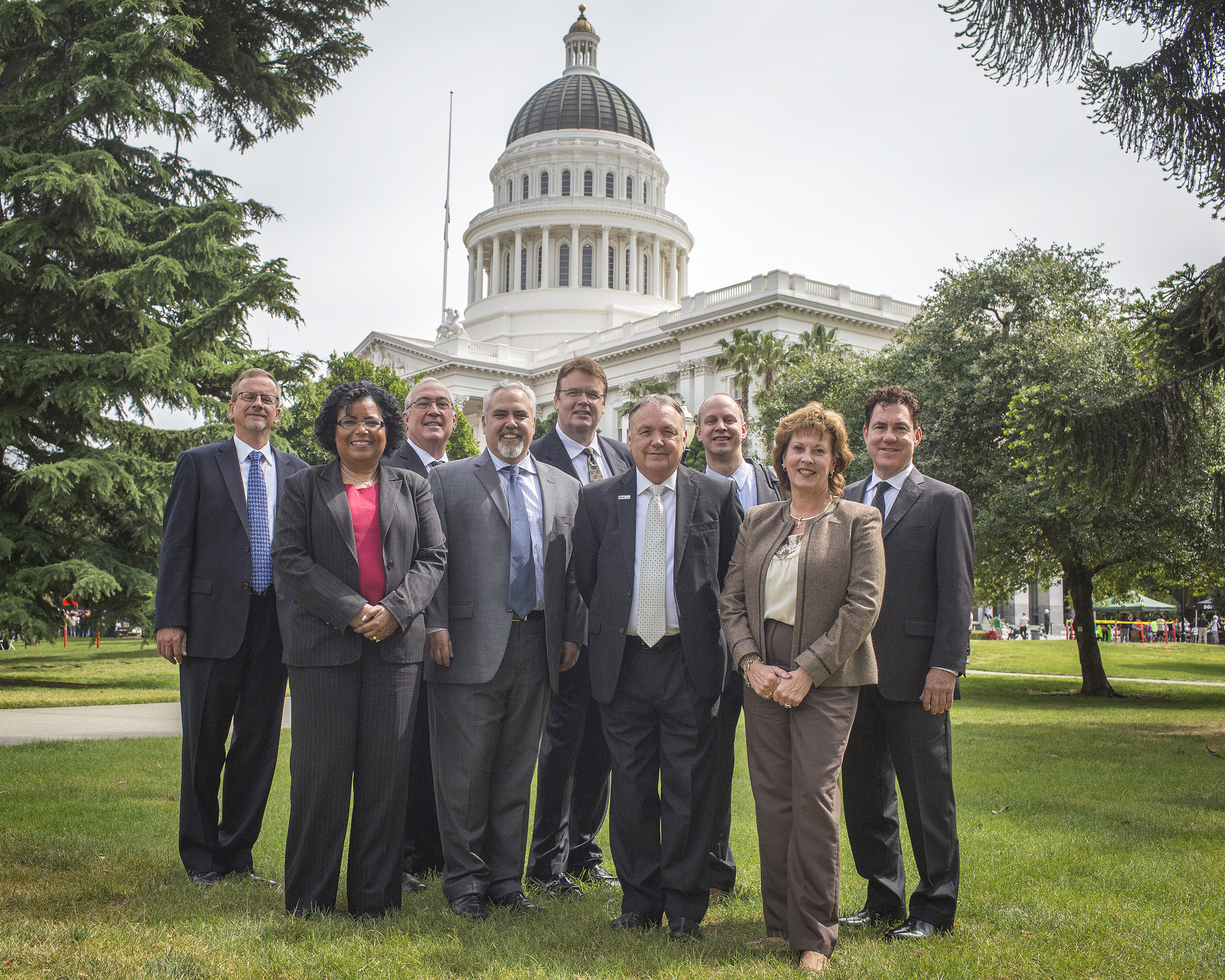 The PMI delegation at the California State Capitol