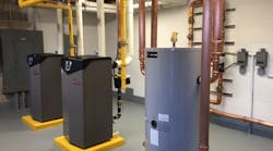 The first prize-winning installation from Joseph Carosi of J.A. Carosi Plumbing and Heating in Bristol, Penn. Carosi&rsquo;s installed two 600,000 Btu/hr FTXL Fire Tube Boilers.