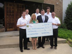 The Whalen Company is investing in affordable housing with a lead contribution to Habitat Choptankrsquos corporate giving program Front row from left to right Craig Wanner chief operating officer Emily Lynn development officer Habitat Choptank Chuck Mangold Habitat volunteer and also a corporate sponsor JC Correa vice president of manufacturing Back row Tony Landers vice president of sales and marketing Chris Murphy chief financial officer and Katie Levitan human resources administrator The Whalen Company is investing in affordable housing with a lead contribution to Habitat Choptankrsquos corporate giving program Front row from left to right Craig Wanner chief operating officer Emily Lynn development officer Habitat Choptank Chuck Mangold Habitat volunteer and also a corporate sponsor JC Correa vice president of manufacturing Back row Tony Landers vice president of sales and marketing Chris Murphy chief financial officer and Katie Levitan human resources administrator