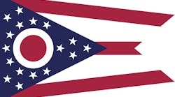 The state flag of Ohio.