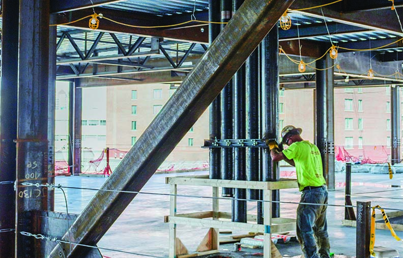 JC Cannistrarorsquos fortunes are buoyed back a backlog of 7 billion in projects in the Boston area totaling 14 million square feet