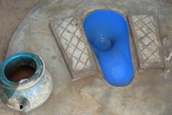 The SaTo sanitary toilet pan The SaTo sanitary toilet pan