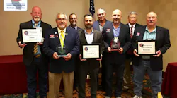L to R John Stevenson SecretaryTreasurer PHCC of California Past President Louis Senteno Vice President Terry Risse President Geno Caccia Director Jake Newman Past President amp Director Mike Barker Director Julio Jaime amp Past President amp Director George Salet