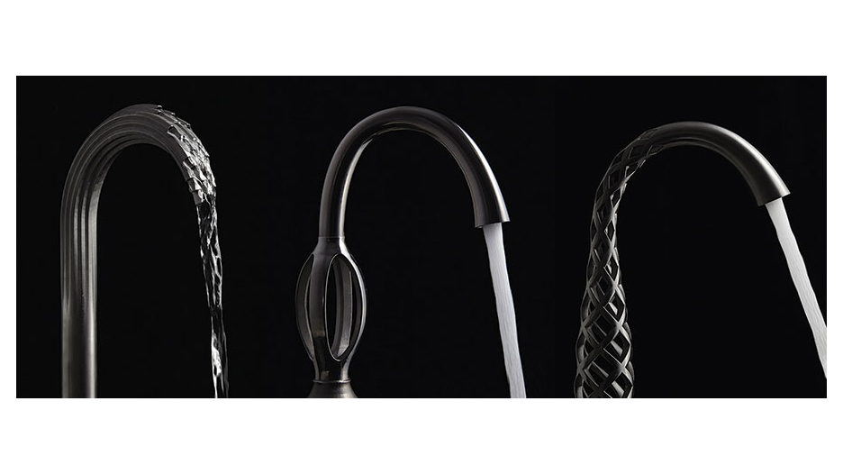 The Shadowbrook Trope and Vibrato faucets mdash the first commerciallyavailable residential faucets created with 3D printing mdash from DXV have been named a 2016 RampD 100 Award finalist in the Process and Prototyping Category in recognition of their innovative designs and new application of additive manufacturing technology