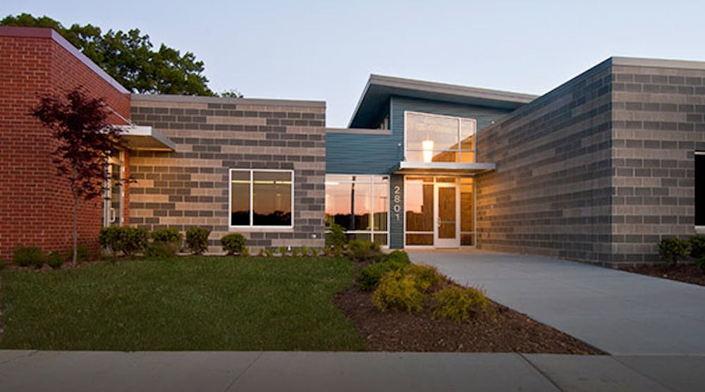 Awardwinning OHM office building features onepipe geothermal system